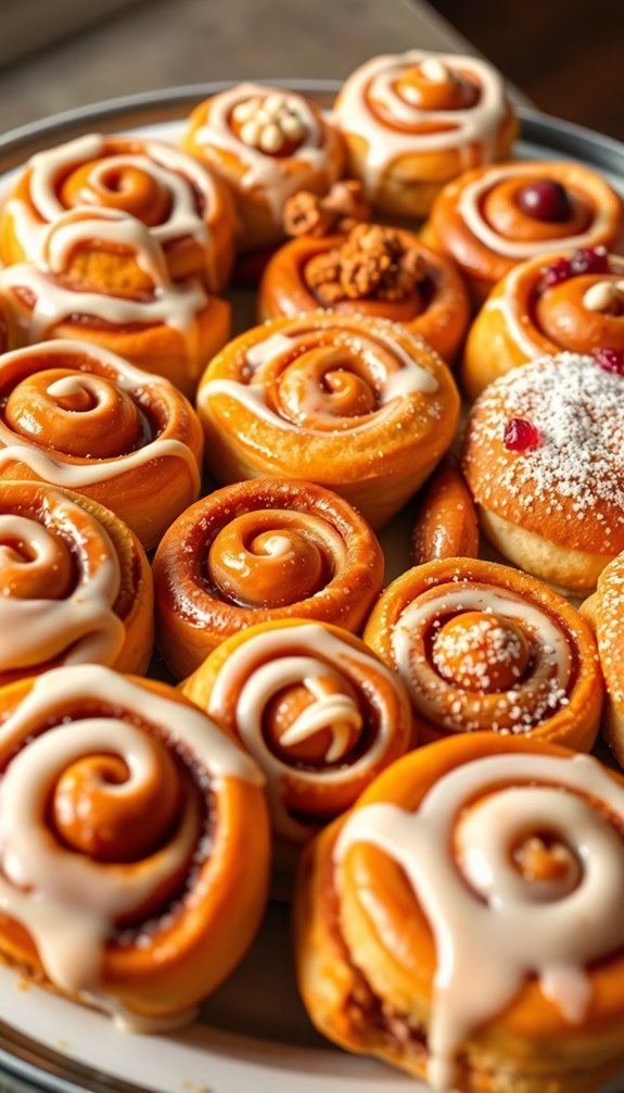 seasonal cinnamon roll flavors