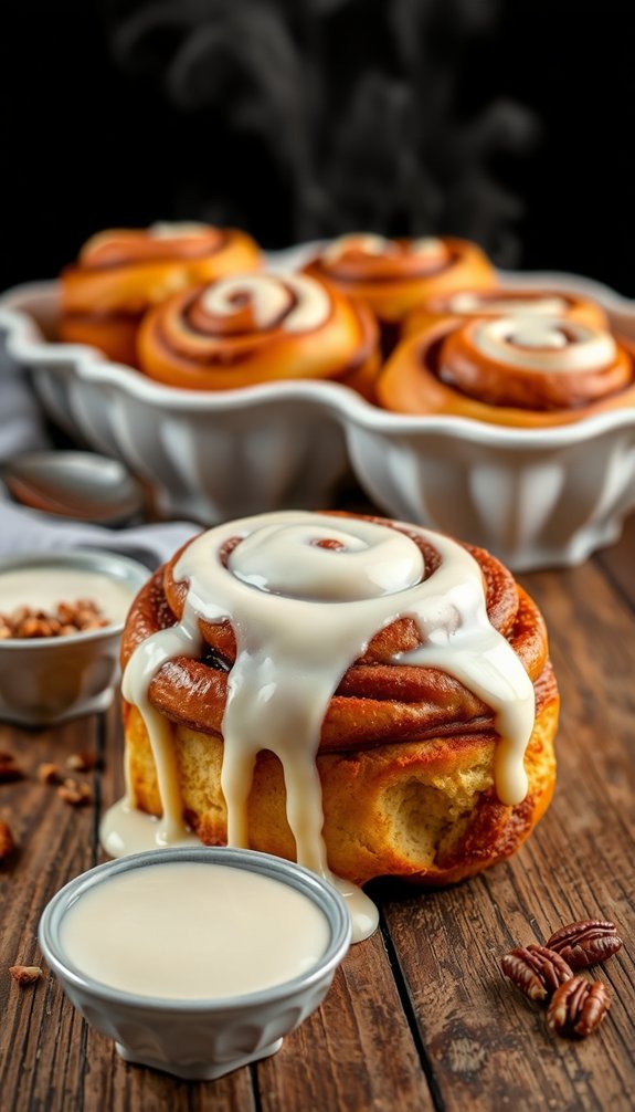 store and reheat cinnamon rolls