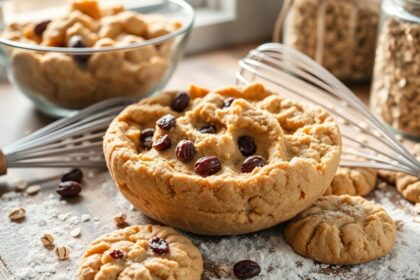 bakery style oatmeal raisin cookies