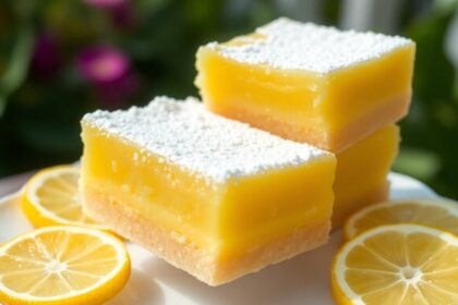 bright and tangy dessert