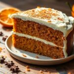 carrot cake with spices