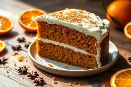 carrot cake with spices