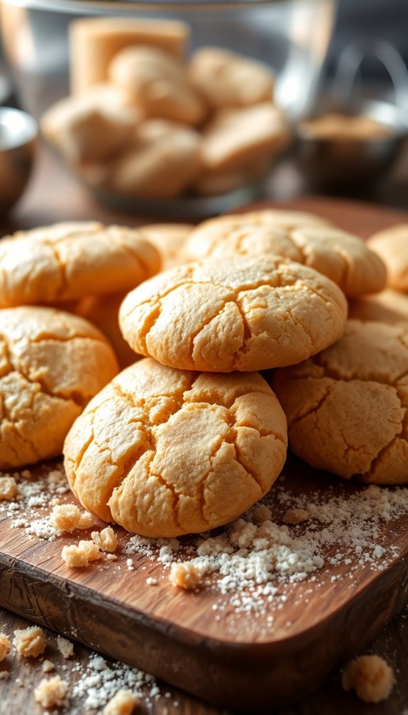 cream butter and sugar