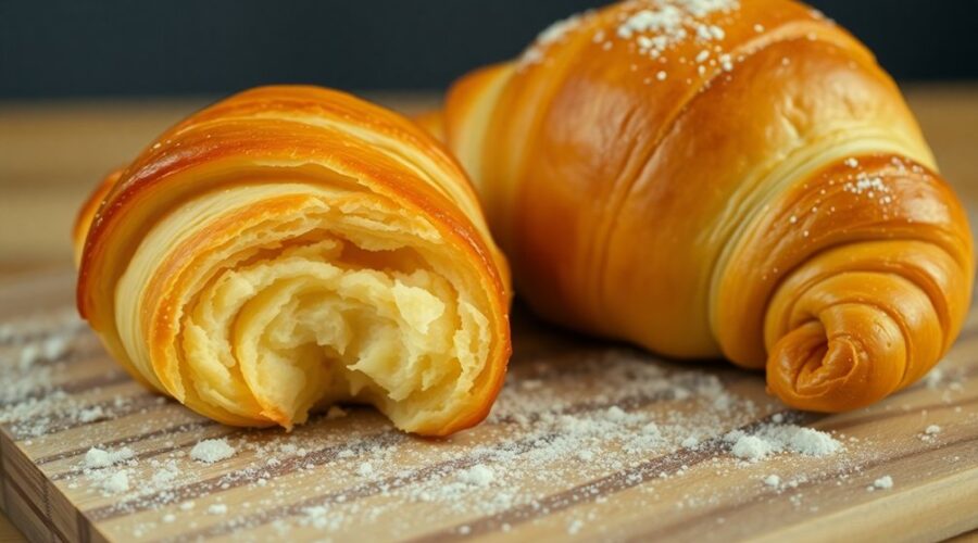 crescent roll versus croissant