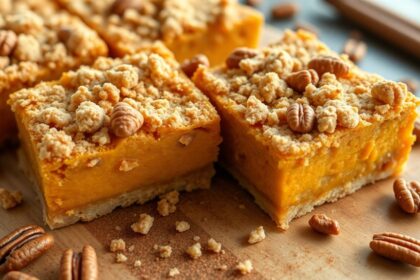 delicious pumpkin pie bars