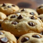 flat free chocolate chip cookies