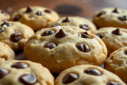 flat free chocolate chip cookies