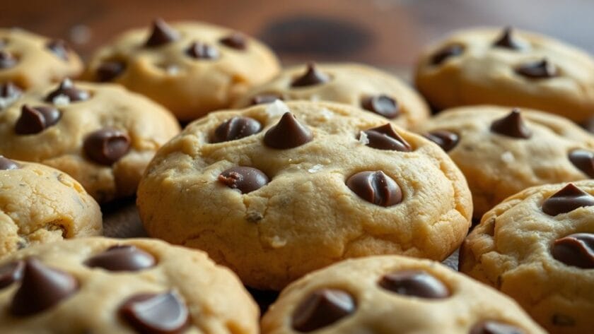 flat free chocolate chip cookies