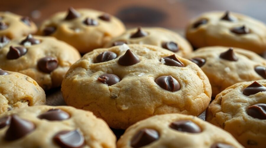 flat free chocolate chip cookies