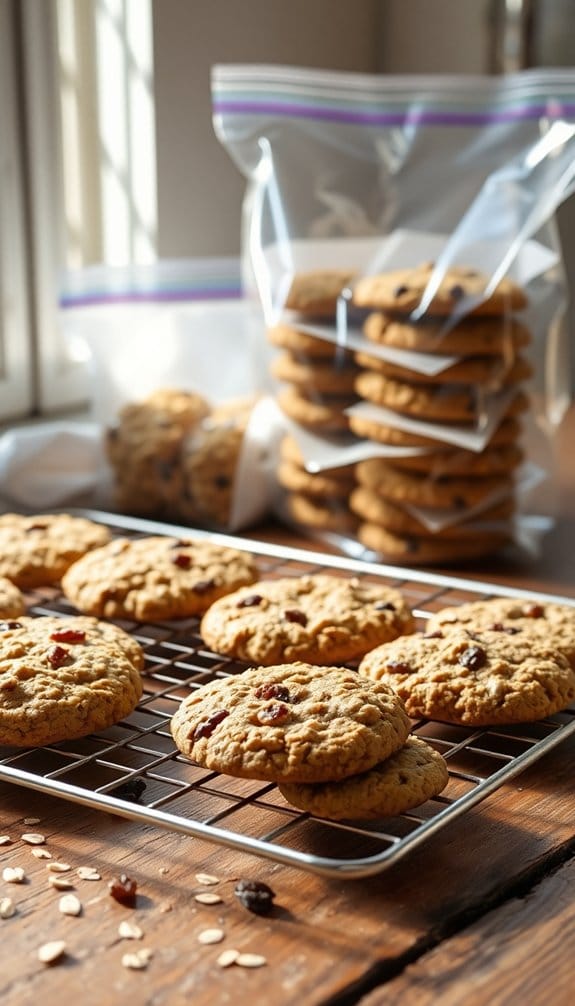 freeze cookies for freshness