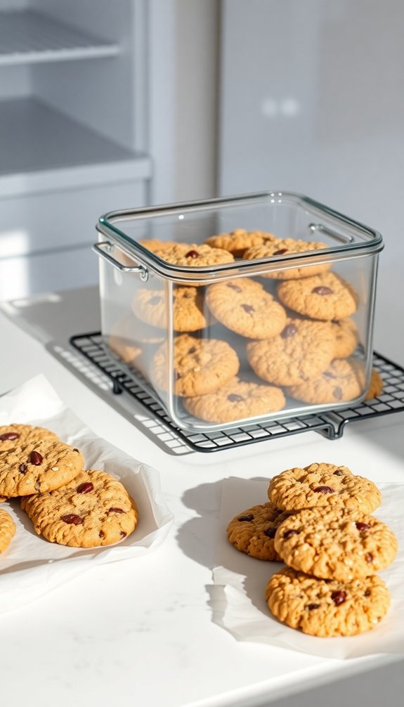 freeze cookies for freshness
