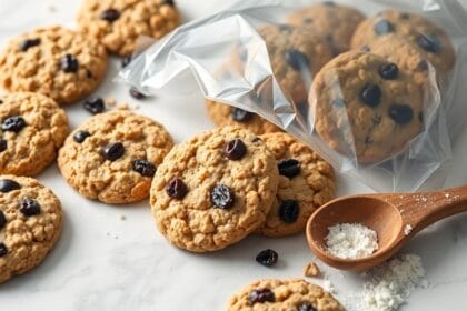 freeze oatmeal raisin cookies