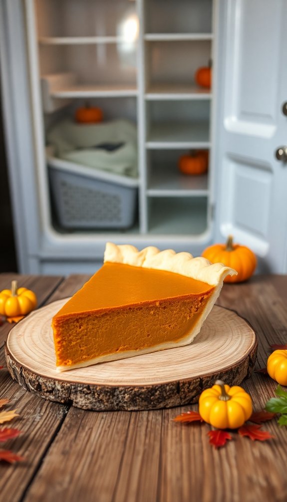 freezing pumpkin pie tips