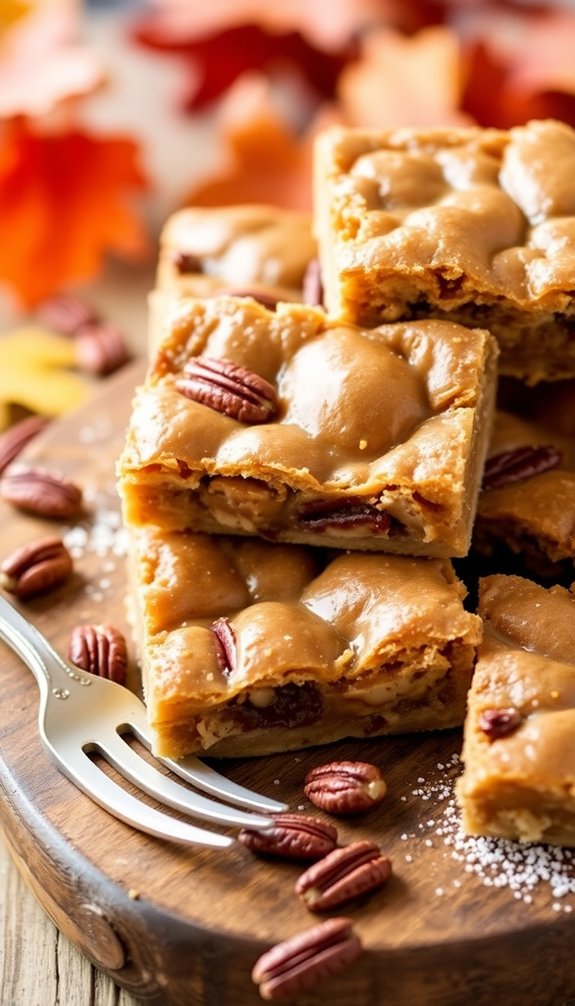 make ahead pecan pie bars