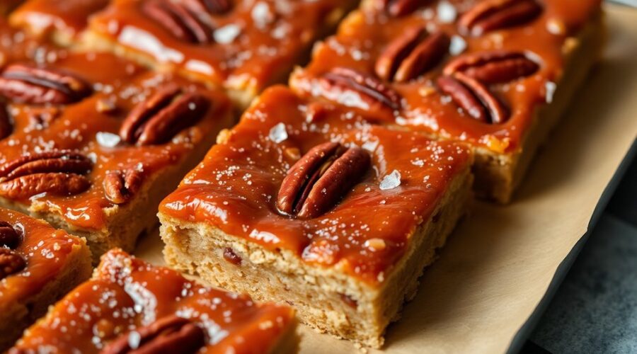 pecan pie bars simplified