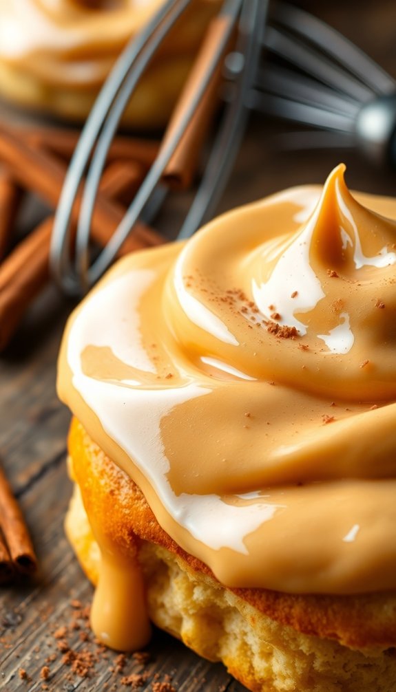 perfect cinnamon roll icing