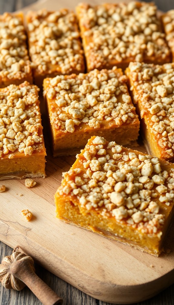 pumpkin pie bars recipe