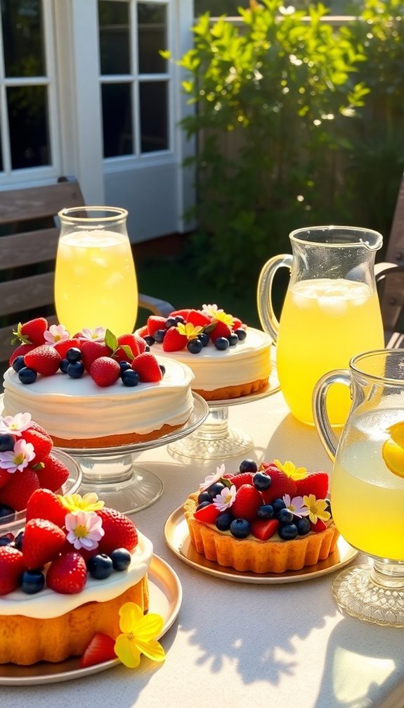 summer cakes for gatherings