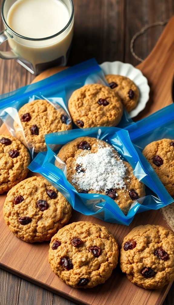 thaw and warm cookies