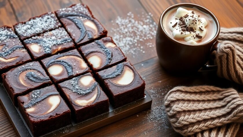 winter treats combined delightfully