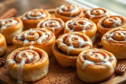 bite sized cinnamon roll delight
