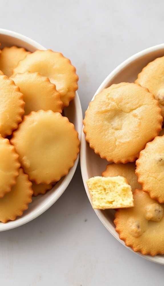 butter yields firmer cookies