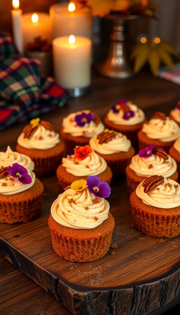 creative pumpkin treat toppings