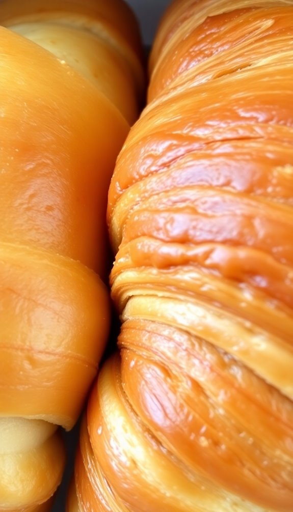 crescent rolls versus croissants