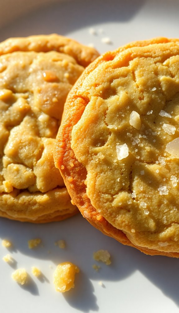 crispiness from white sugar