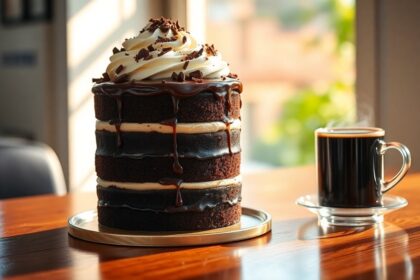 delicious coffee flavored cake recipe