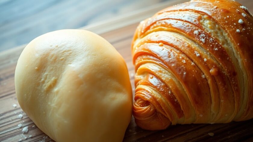 dough variations in pastries