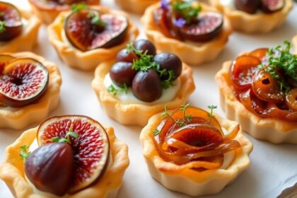 elegant toppings for tarts