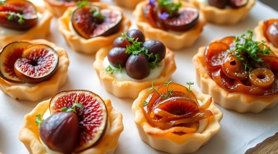 elegant toppings for tarts