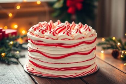 festive holiday dessert centerpiece