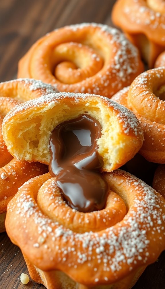 flaky layers through rolling