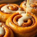 heavy cream enhances cinnamon rolls