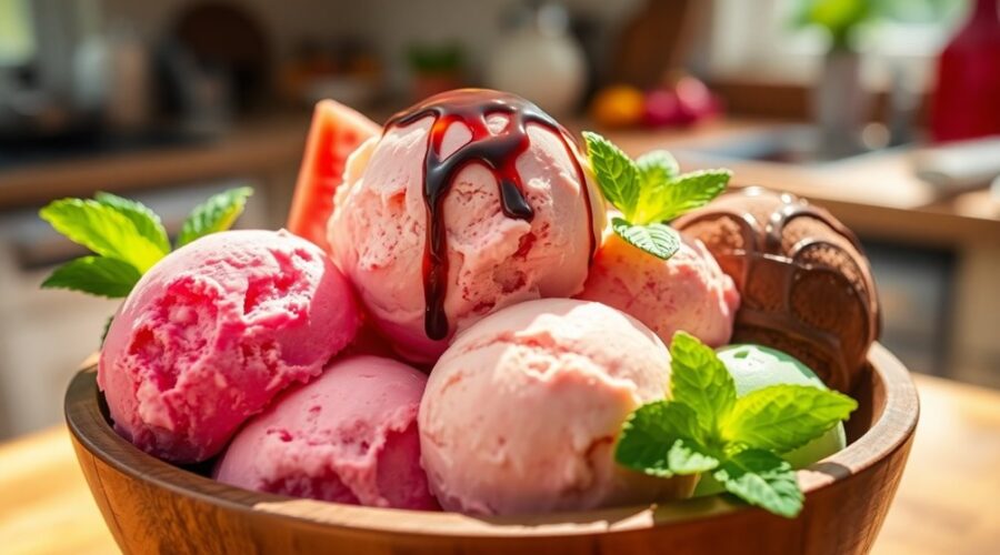 homemade no cook ice cream