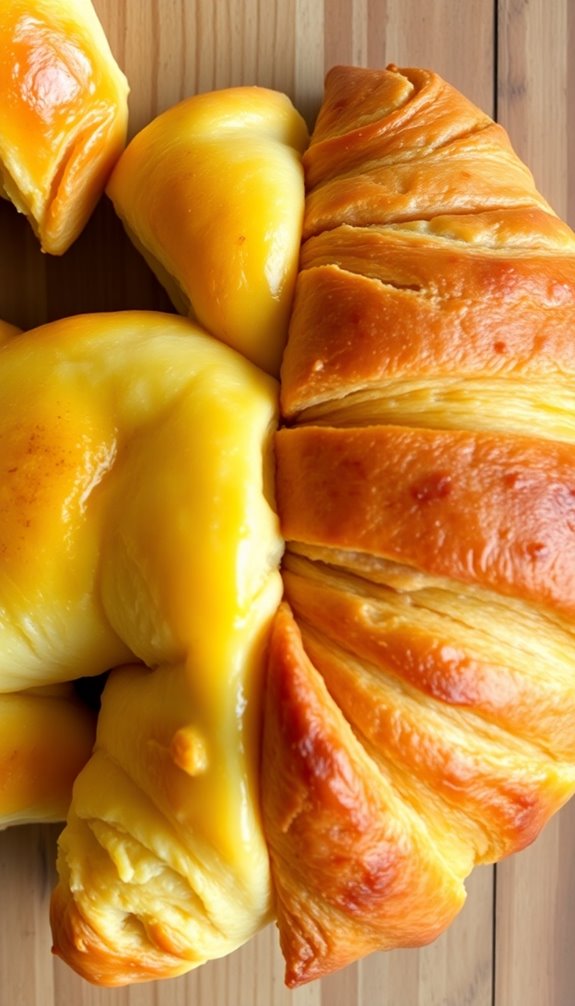 key ingredients for crescent rolls