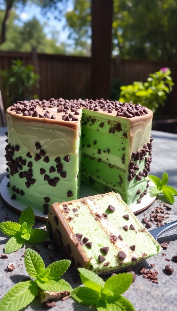 mint chocolate chip delight