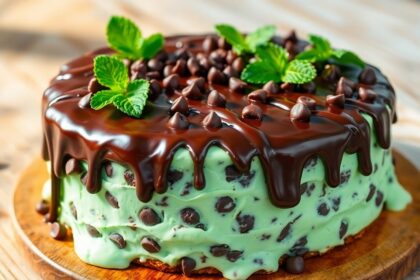 no bake ice cream cake