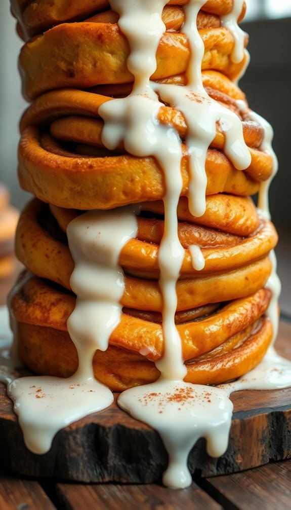 perfect icing for cinnamon rolls