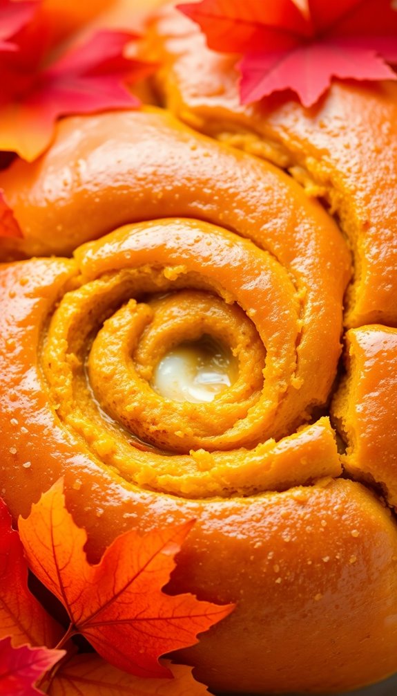 perfect pumpkin pull apart bread