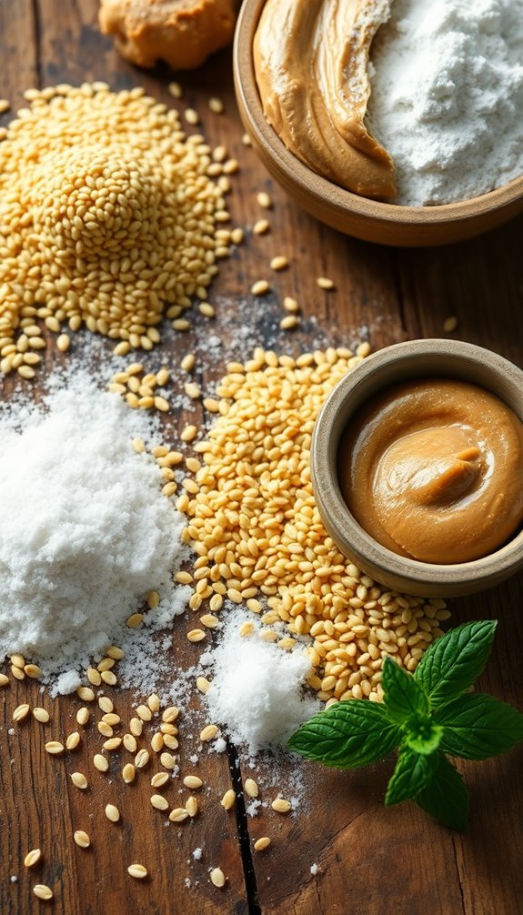perfect sesame cookie ingredients