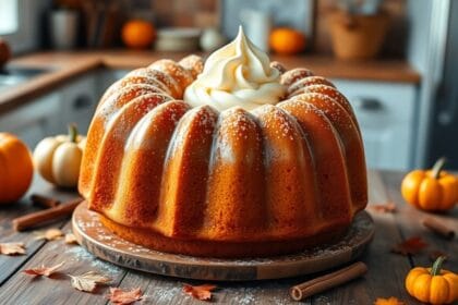 pumpkin bundt cake upgrade