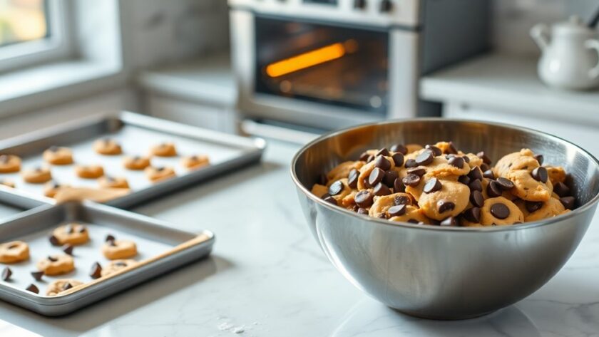 quick chocolate chip cookies