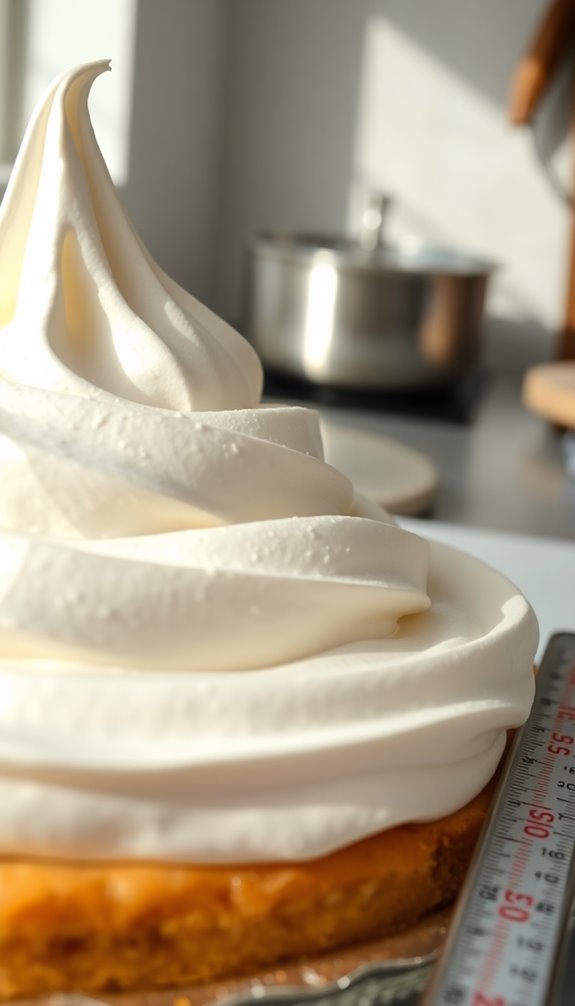 room temperature egg whites