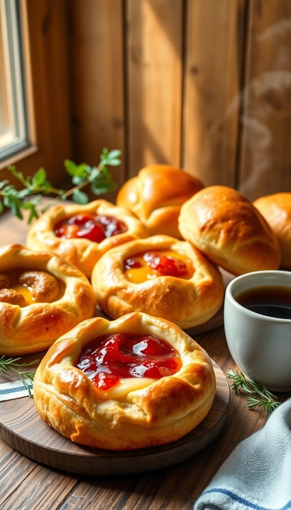savory kolaches for breakfast