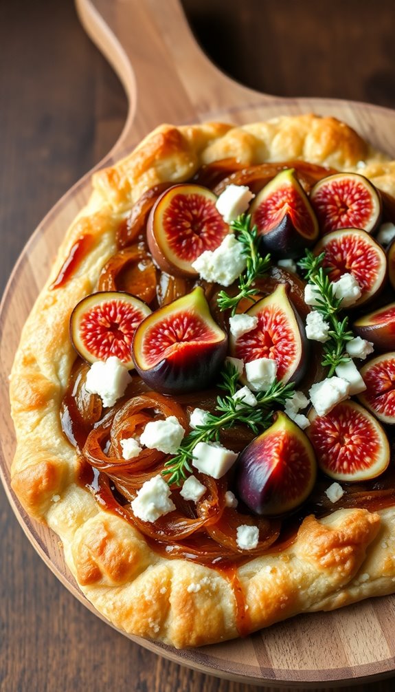 savory sweet fig tart delight