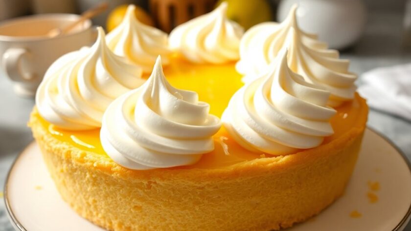 stable no weep meringue topping