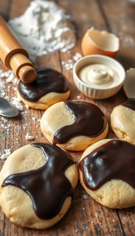 troubleshooting black and white cookies